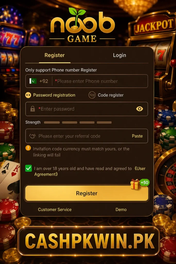 noob register