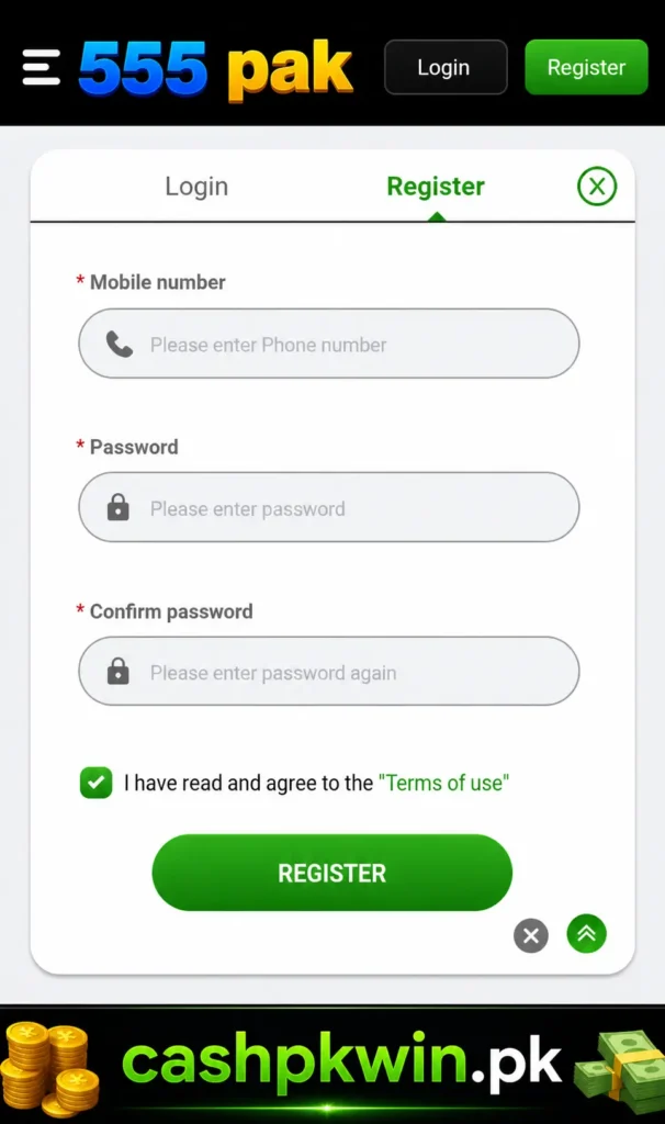 555 pak register