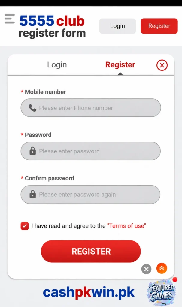 5555 club register