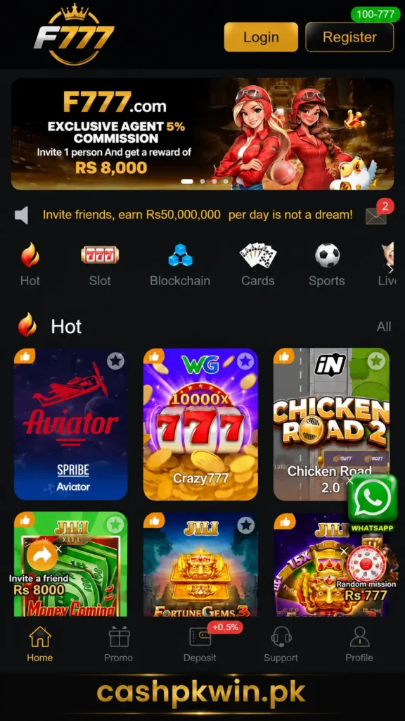 F777 download